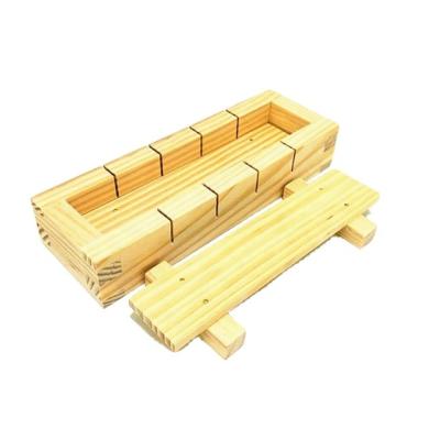 China Sustainable Sushi Rice Roller Molds Wooden Cute Kids Sushi Machine Wooden Press Sushi Mold For Wooden On Sale for sale