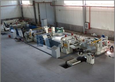 China Hydraulic Automatic Slitting Line Machine For Coil Plate 10MT Coil Weight for sale