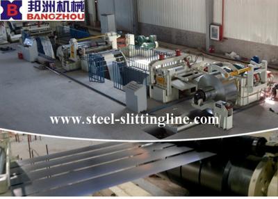 China CR / HRC Hydraulic Metal Slitting Line With Steel Slitting and Cutting Machine for sale