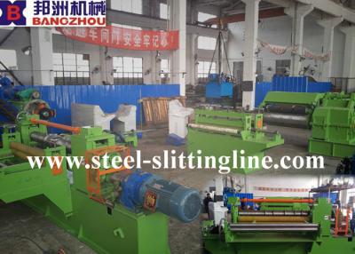 China Hydraulic Steel Coil Slitting Line For Stainless Steel , 1250mm Width for sale