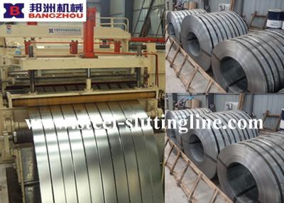 China Stainless Steel Hydraulic Cutting Machine For HRC With Scrap Winder for sale