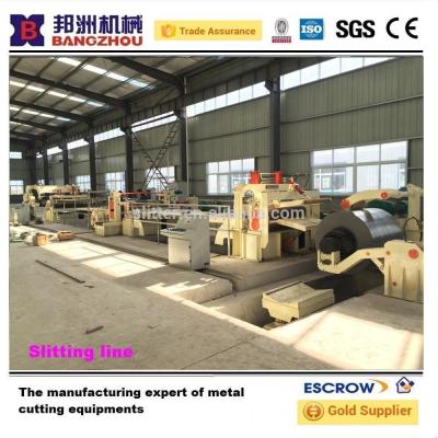 China De Rol die van het Glstaal Machine Gegalvaniseerd Staal Decoilling scheuren die Machines scheuren Te koop