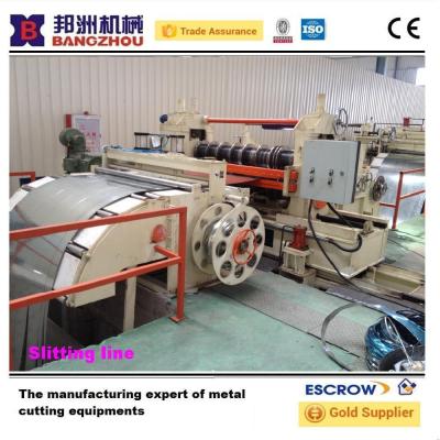 China New design Economical  hydraulic Metal coil slitting line machine with out pit for sale