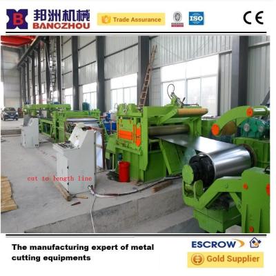 China Aoto Electrical System Steel Coil Cut To Length line Hydraulic System for sale