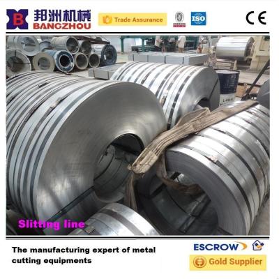 China 3X1250 economical stainless simple steel slitting uncoiling machine no pit for sale