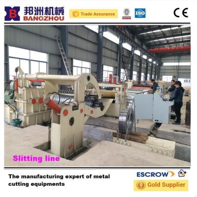 China Hydraulic Economical SS  Simple Slitting Machine Uncoiling Machine for sale