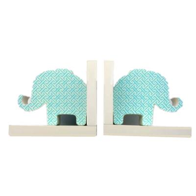 China Hot Selling Wooden Bookends /children Wooden Bookends Elephant Bookends for sale