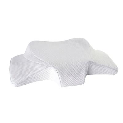 China Custom Comfortable Neck Extension Anti-Static Rebound Slow Neck Massage Memory Foam Pillow for sale