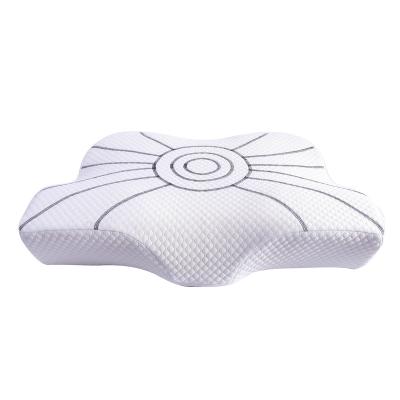 China Anti-Static Anti-Static The latest model of memory foam butterfly pillow that protects cervical spine, Anti-dust mites and hypoallergenic. for sale