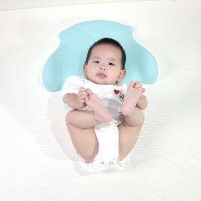 China Anti-Static Anti-Static Newborn Baby Pillow Flat Head,Infant Sleep Pillow,Soft Breathable Memory Foam Baby Head Shaping Pillow for sale