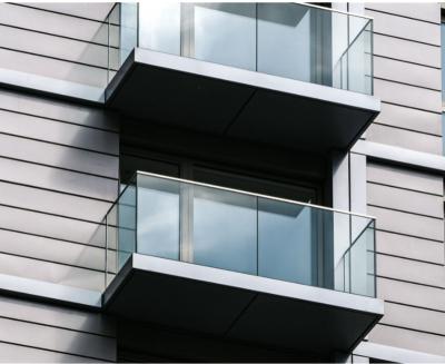 China Modern Glass Balustrade U Base Balustrade Frameless Glass Railing Aluminum Channel for sale