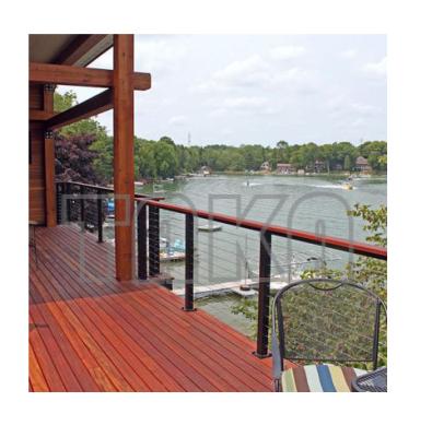 China Modern Outside 316 Stainless Steel Wire Railing Fence Balcony Cable Railing System for sale