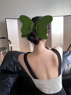 China Fashion Exaggerated Butterfly Grab Hairpin Headpiece for sale