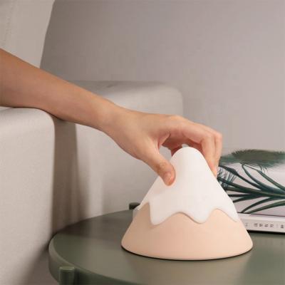 China Dealy Off Beautiful Portable Function Soft Silicone Touch Sensor Night Light for sale