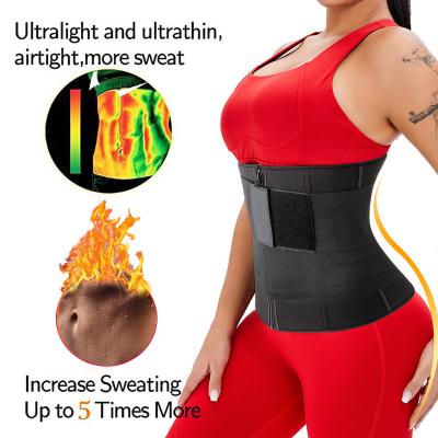 China 2021 New Breathable Plus Size 3M Women Invisible Tummy Waist Wrap And Waist Trainer Bandage Slimming Belt Lose Weight for sale