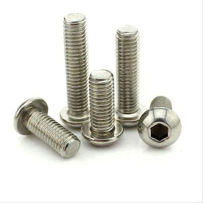 China American Shaped Hex Socket Cheese Head Ansib18.3bt Hex Socket Pan Head Machine Screws for sale