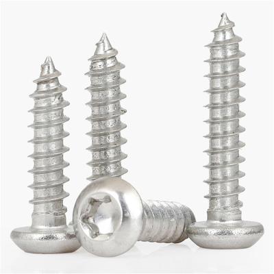 China Pan Fastener Supplier Stainless Steel Truss Head Self Tapping Torx Screw for sale