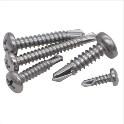 China High Quality Flat Pan Head Cross Recessed Screws Self Drilling Screws for sale