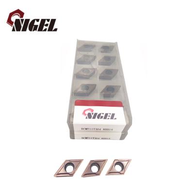 China Turning Tools Grade Cheap Turning Inserts Dcmt11t304 Tungsten Carbide Inserts Dcmt Insert For External Turning Tool for sale