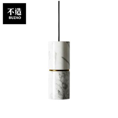 China BUZAO Eco-friendly RI Led Bedroom Marble Pendant Light Modern Lamp Nordic Chandelier Kitchen Lights for sale