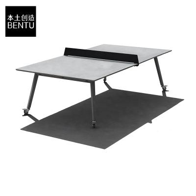 China Bentu Zhong UHPC Eco-friendly Movable Concrete Table Outdoor Garden Or Public Ping Pong Table Tennis Table for sale