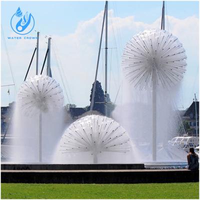 China One Stop Spout High Quality Dancing Fountain Dandelion Solution Stainless Steel Outdoor Water Fountain Spout for sale