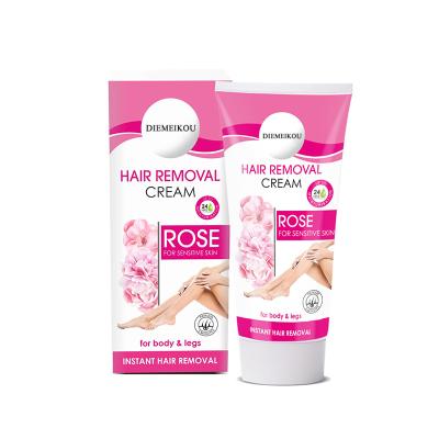 China Natural Armpit Hair Removal Strong Smell Effective Permanent Hair Removal Private Label Body Armpit Cream Anti Dullness for sale