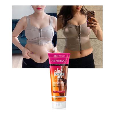 China Weight Loss Private Label Cream Cellulite Weight Loss Cream Slimming Fat Burning Organic Slimming Cream for sale