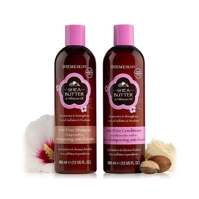 China Color-Protecting Hibiscus Oil Shampoo Conditioner Set For All Hair Types Soothing Treated Hair Shampoo & Conditioner Kit for sale