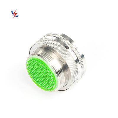 China Aluminium alloy Factory direct sales D38999 round 128 pin connector circular aviation connector male and female aerospace waterproof sockets for sale