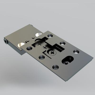 China Concealed Cabinet Furniture Hardware Hinges Aluminum Frame for sale