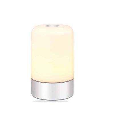 China Modern Hot Selling Portable Pat-Pat Table Lamp Touch Night Light USB Rechargeable Battery Mood Light Bedroom Bedside Lamp Dimmable for sale