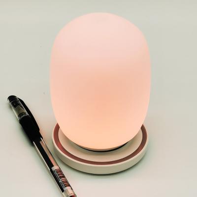 China Hot Dimmable Festival LED Silicone Colored RGB Touch Mood Light Home Decor Night Light Kids Egg Toy Light Baby Mini for sale