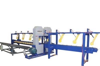 China Twin Vertical Band Sawmill Machine,Log Cutting Twin Blade Vertical Saw Machine for sale