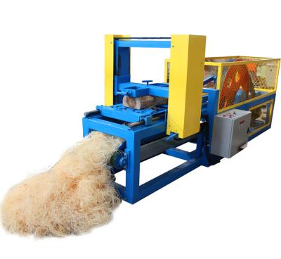 China with 300-500MM Excelsior Length Wood excelsior wool shredding machine/wood wool wood wool making machine for sale