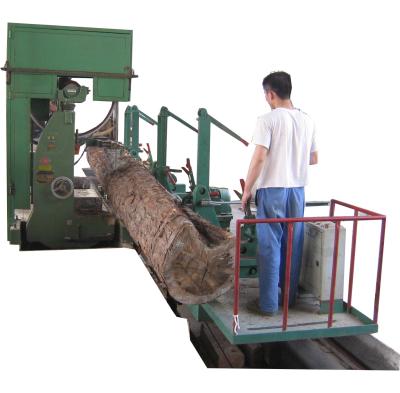 China Sah vertikale Bandsäge CNC-MJ3210, Maschine für Holz, vertikale Schnittbandsäge mit Wagen zu verkaufen