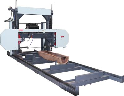 China Portable sawmill wood cutting band saw machine/ portable wood cutting band saw sawmill for sale