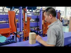 Automatic Wooden Pallet Production Line Manufacturing Plant Wood Pallet Leg Nailing Machine