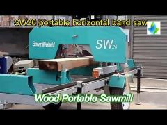 wood portable sawmill machine with cant hook optional, diesel/gasoline/electric portable saw mill ,m