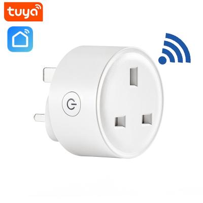 China Easy Installation Home Assistant With WIFI Remote Control Smart Socket Function Voice Control Timer Outlets Smart Socket for sale