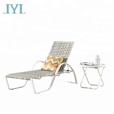 China UV-Resistant Outdoor Garden Swimming Pool Hotel Chair Swing Sofa Chaise Lounge Set for sale