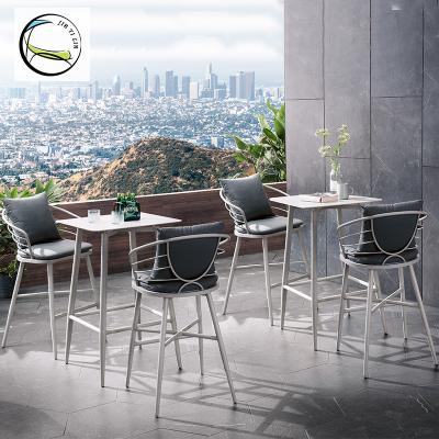 China Bistro Outdoor Garden Chair UV - Resistant Customized Restaurant Furniture French Chair for sale