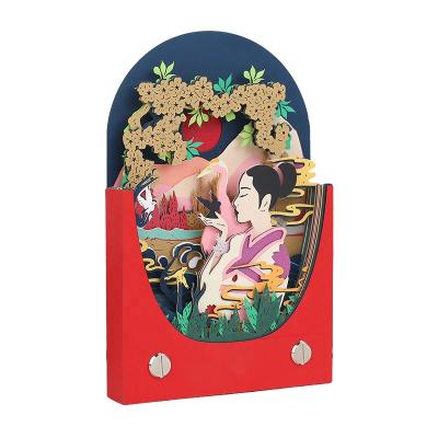 China China Small To Do List Notepads Decoration Paper Opens Stationery Memo Pad Carving Paper Art Crafts for sale