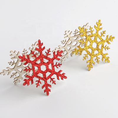 China Festival Stuff European Christmas Hollow Snowflakes Pendants Ornaments Christmas Tree Ornament Kids Xmas Festive Decorations For Home Decor for sale