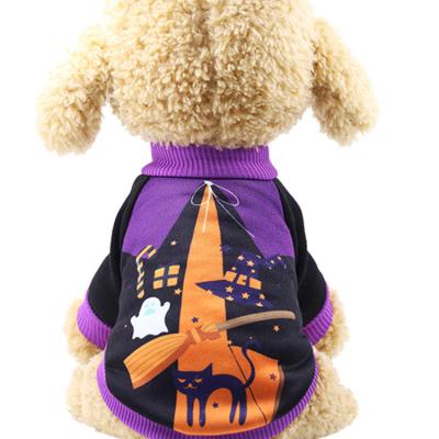 China Viable Wholesale Multiple Designs Dog Halloween Costume Apparel Cat Dog Pet Halloween Cosplay Costumes for sale