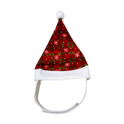 China Wholesale Viable Pet Scarf Hat Pet Apparel For Dogs Cats Pet Christmas Costume Christmas Scarf for sale