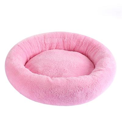 China Dropshipping Breathable Plush Memory Foam Sofa Deep Sleep Cushion Luxury Donut Cat Dog Bed Pet Bed for sale