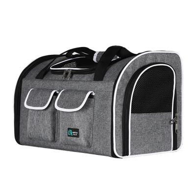 China Perfiso Wholesale Breathable Large Size Cat Travel Bag Pet Travel Dog Carrier Pet Travel Carrier Dog Bag for sale