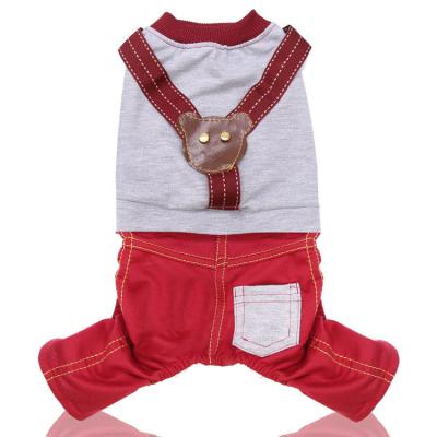 China Sustainable High Quality Pet Clothes Pet Clothes Dog Clothes Dog Pet Clothes With Four Legs for sale