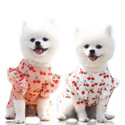 China 2021 New Spring Style Summer Style Cat Pet Apparels Super Soft Viable Comfortable Breathable Dog Clothes for sale